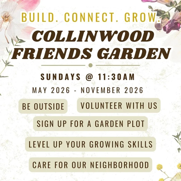 Collinwood Friends Community Garden Volunteer Day